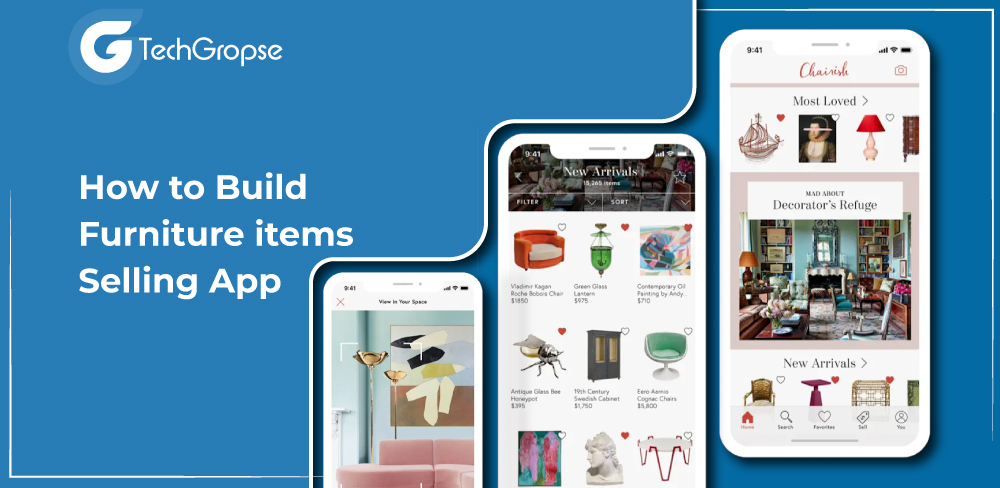 How to Build Furniture items Selling App