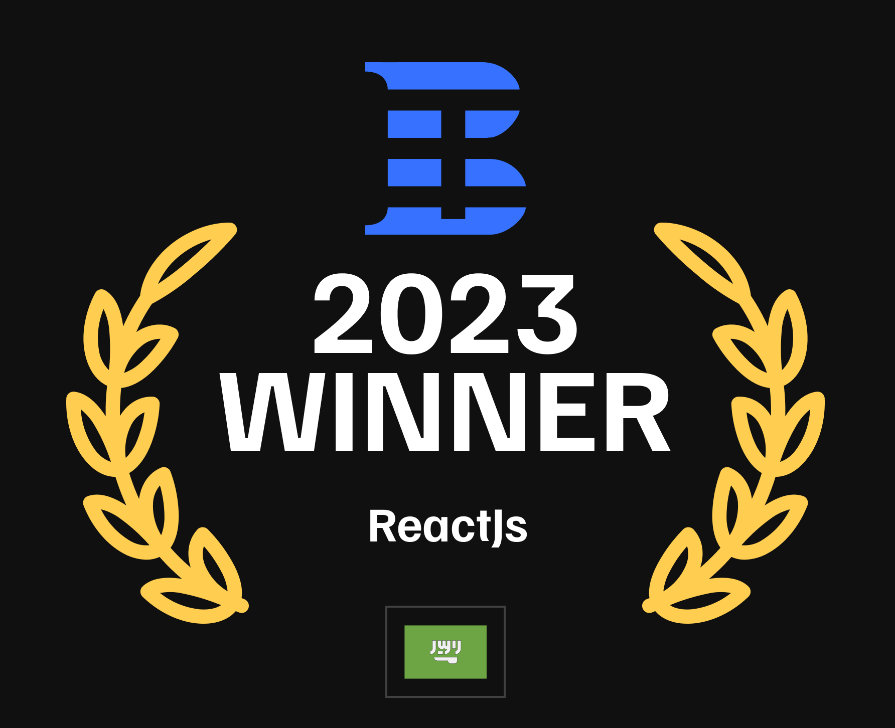 Banner Award 2023 React Js