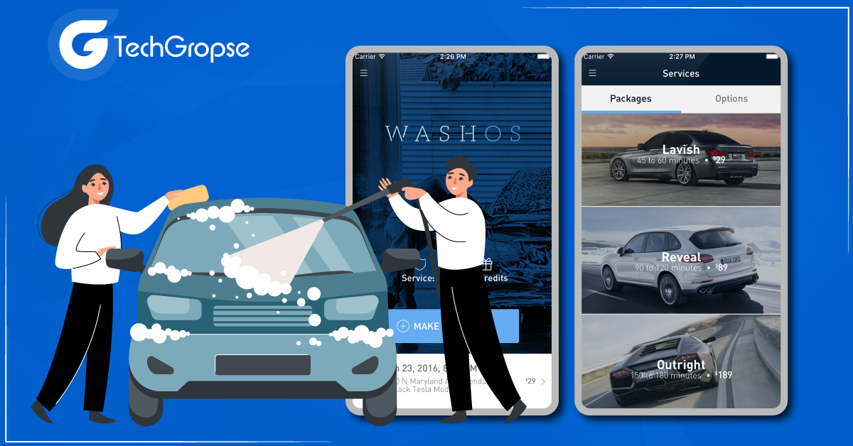 How to Build a Car Wash App Like Washos